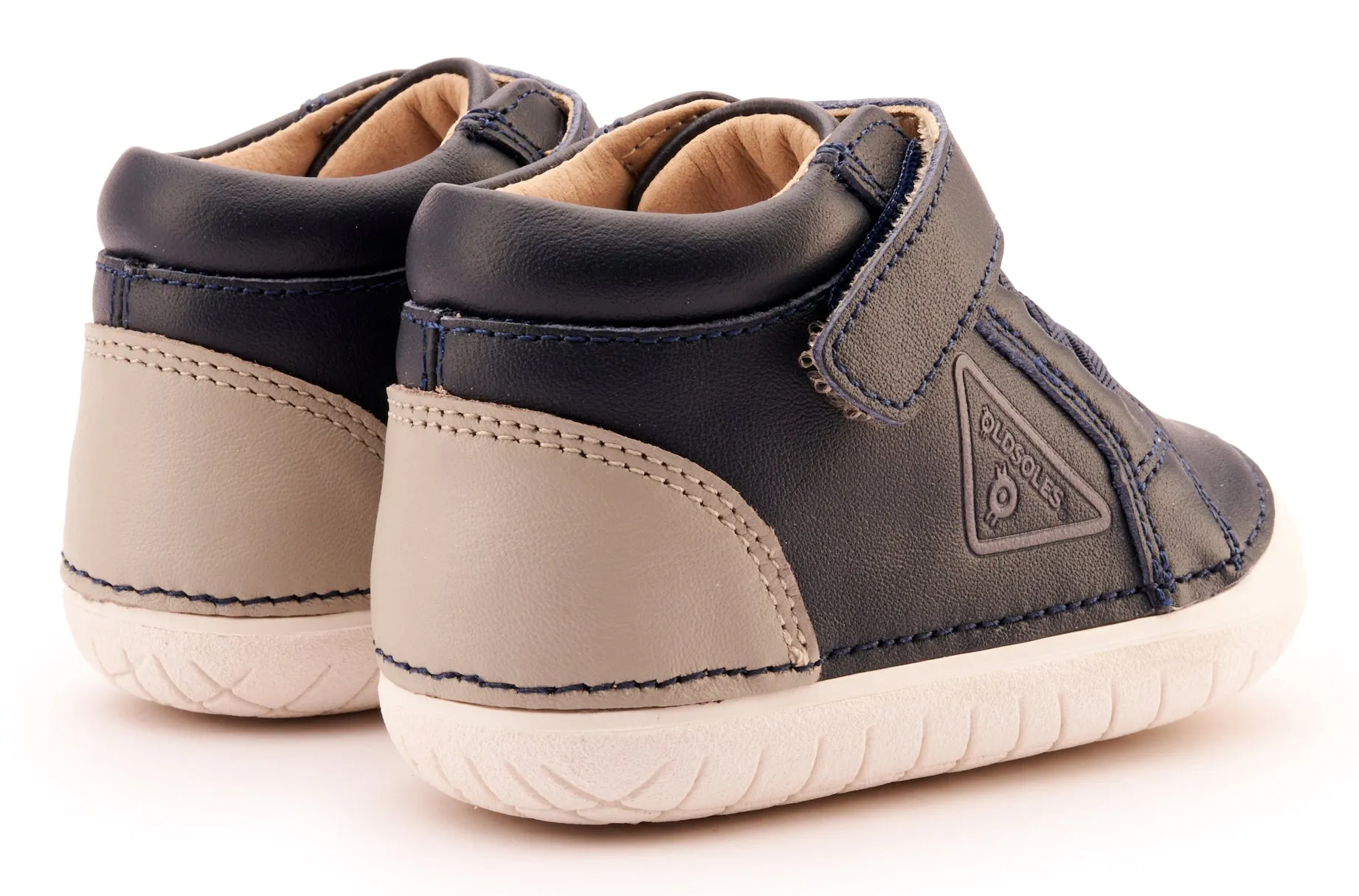 Old Soles Boy's 4096 Sensa Pave Casual Shoes - Navy / Gris