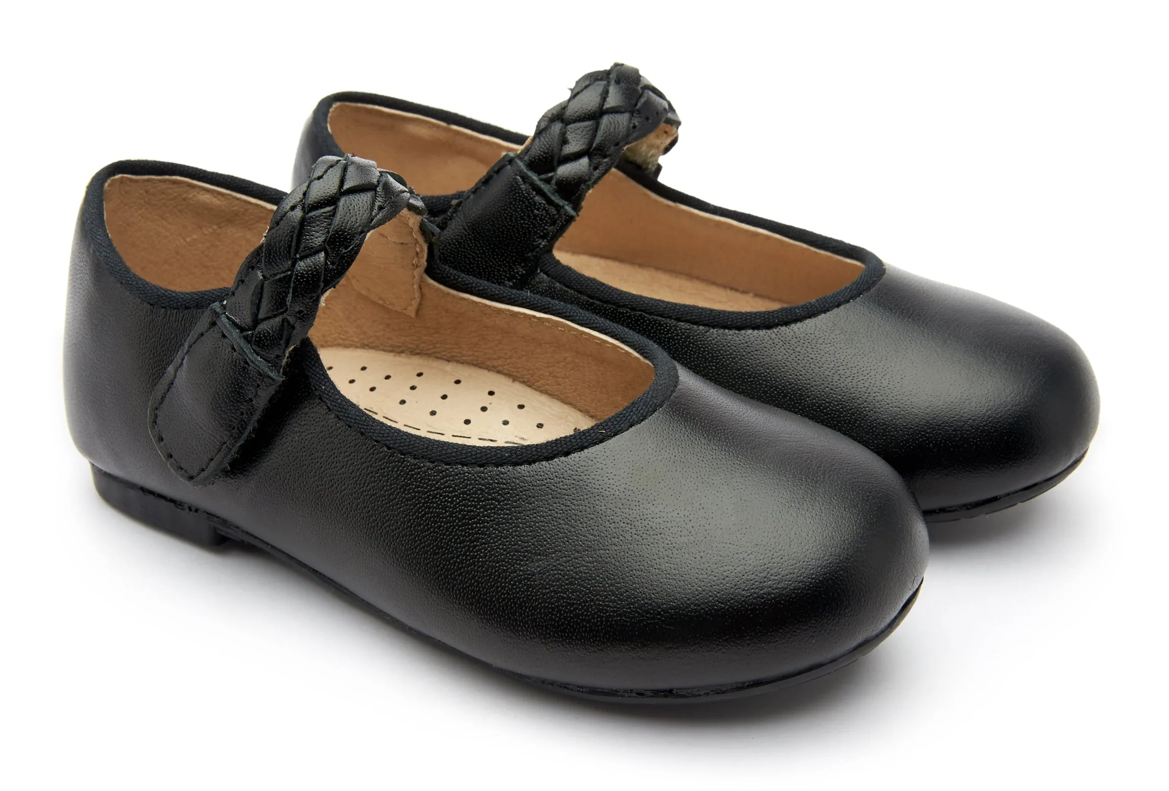 Old Soles Girl's 817 Lady Plat Shoes - Nero