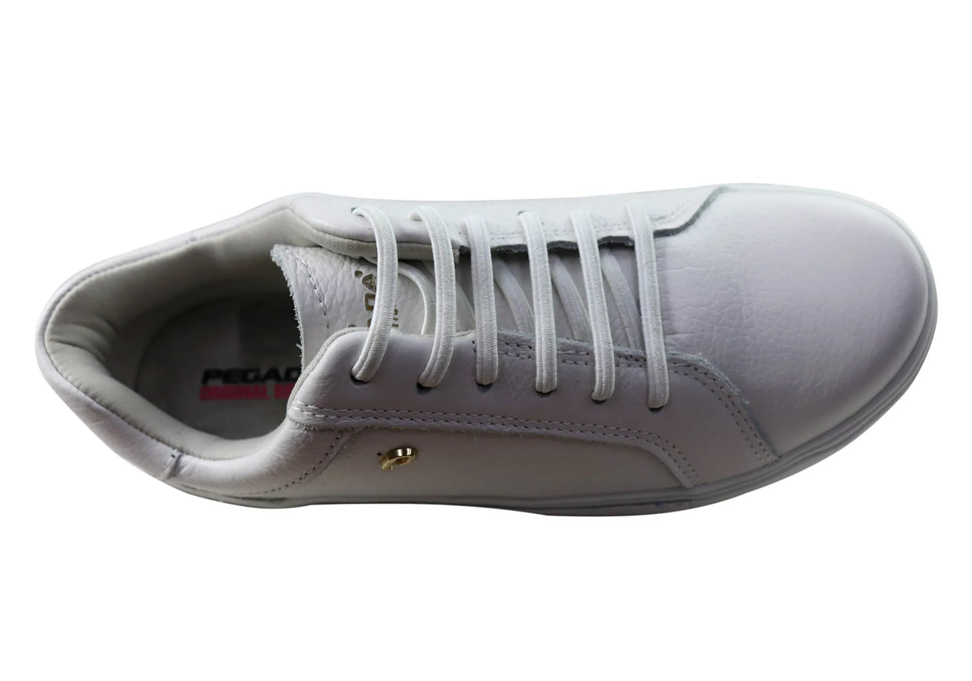 Pegada Brooke Womens Comfortable Leather Casual Shoes Made In Brazil