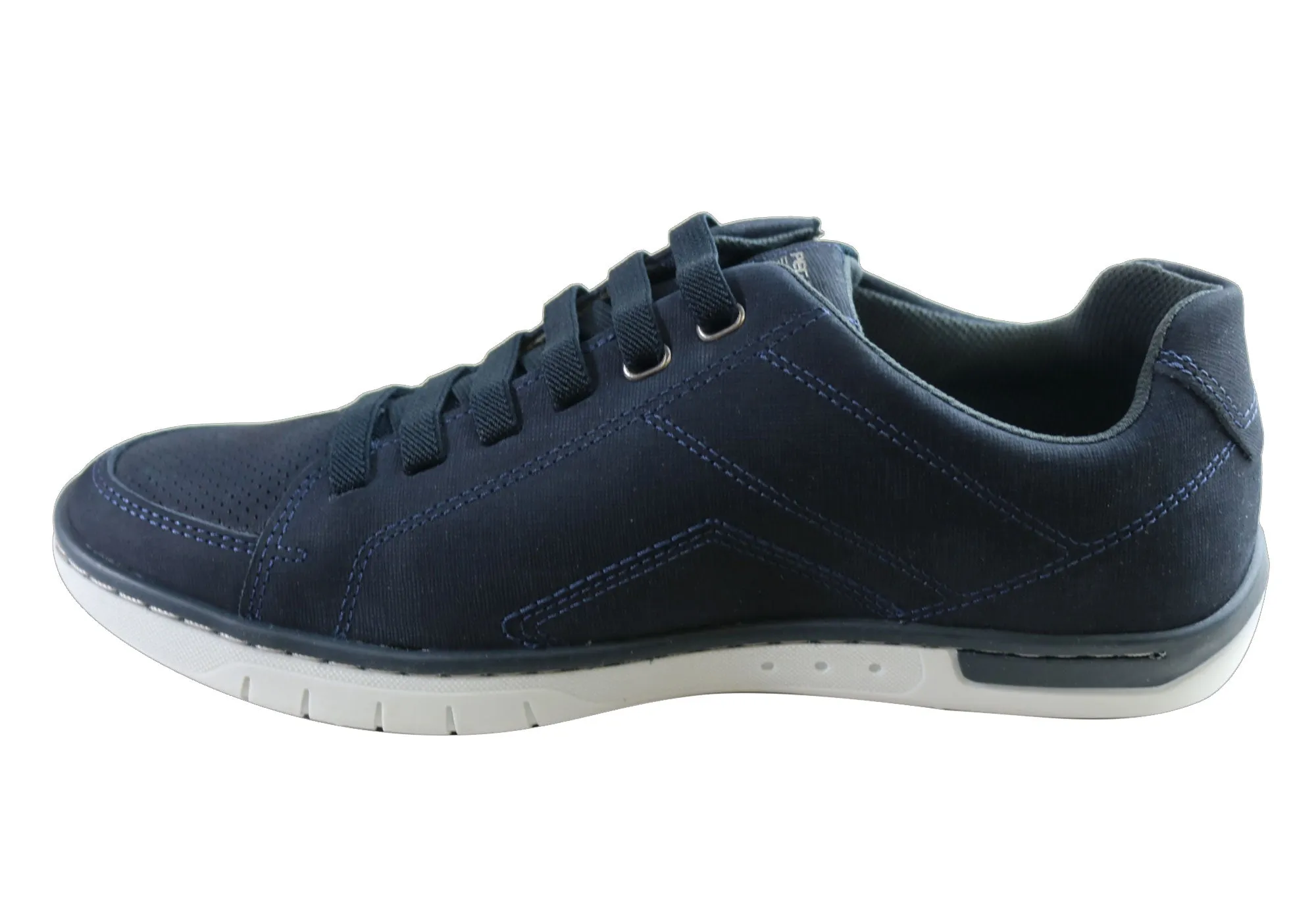 Pegada Carlo Mens Leather Slip On Comfort Casual Shoes Made In Brazil