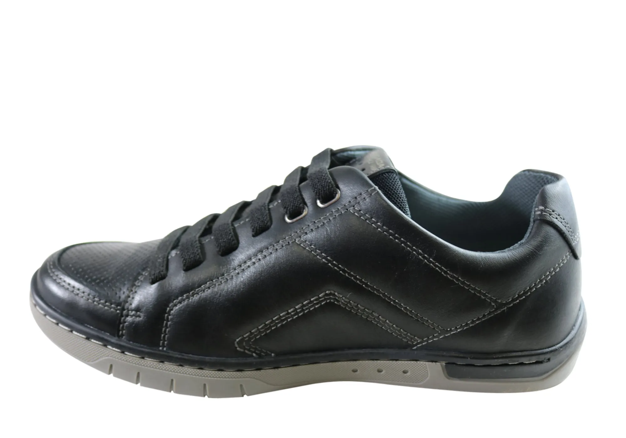 Pegada Carlo Mens Leather Slip On Comfort Casual Shoes Made In Brazil