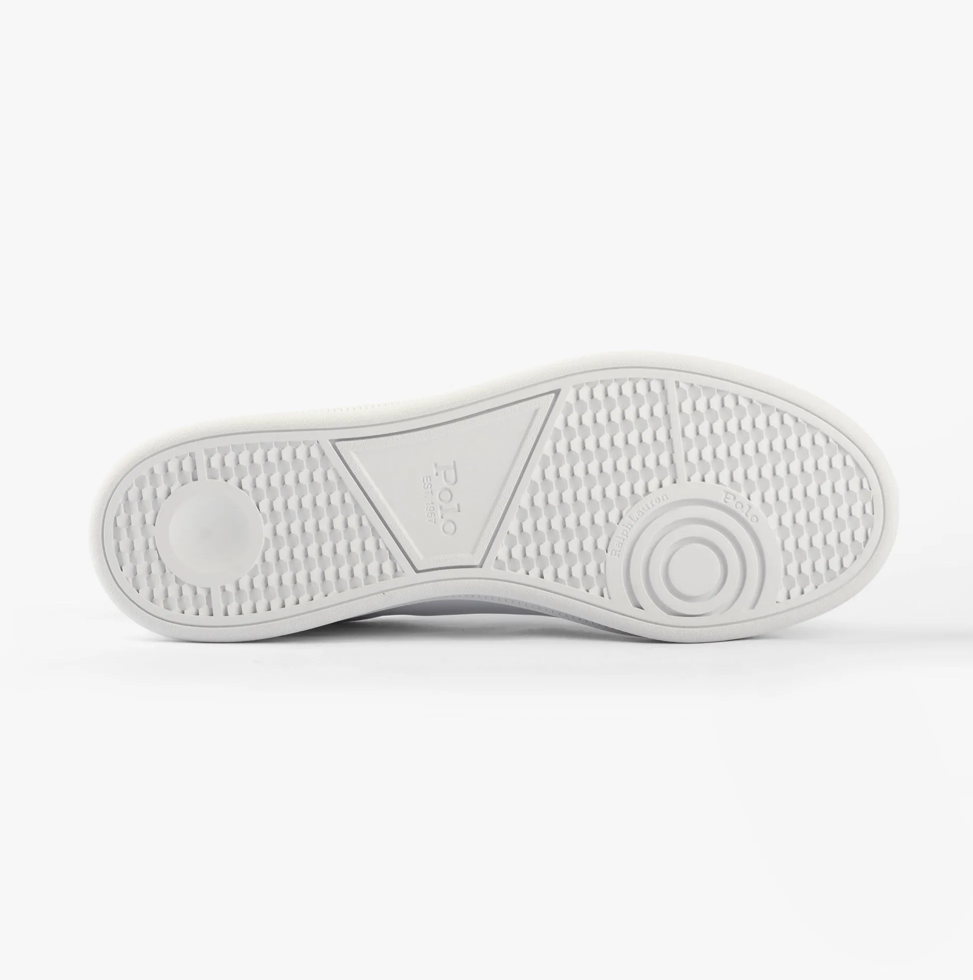 Polo Ralph Lauren HERITAGE COURT II Mens Trainers White/Bone