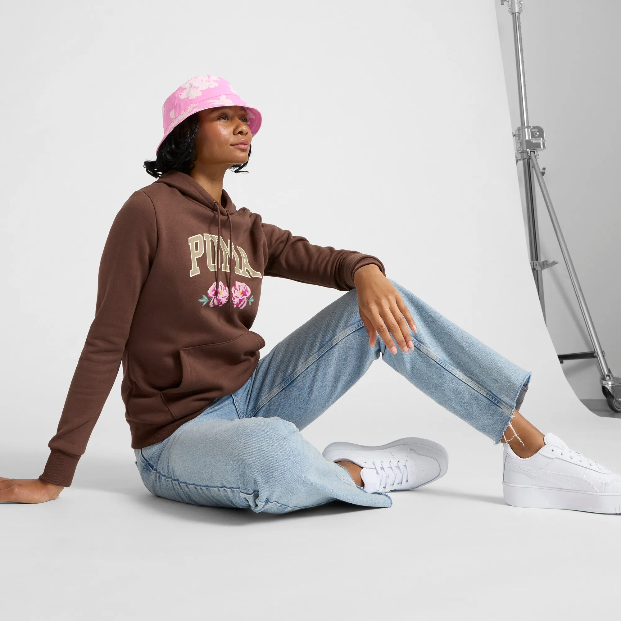 PUMA Women's Floral Bucket Cap