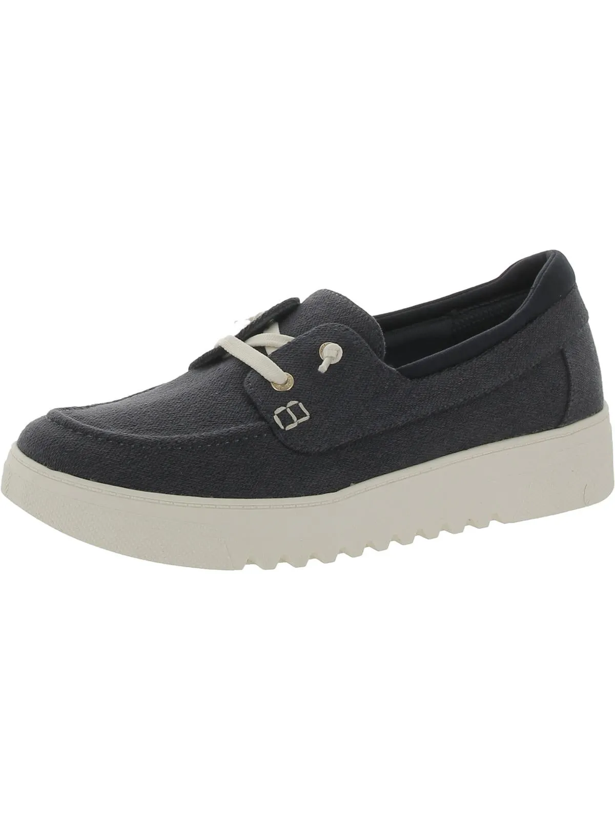 Reformation Get Onboard Womens Canvas Lifestyle Boat Shoes