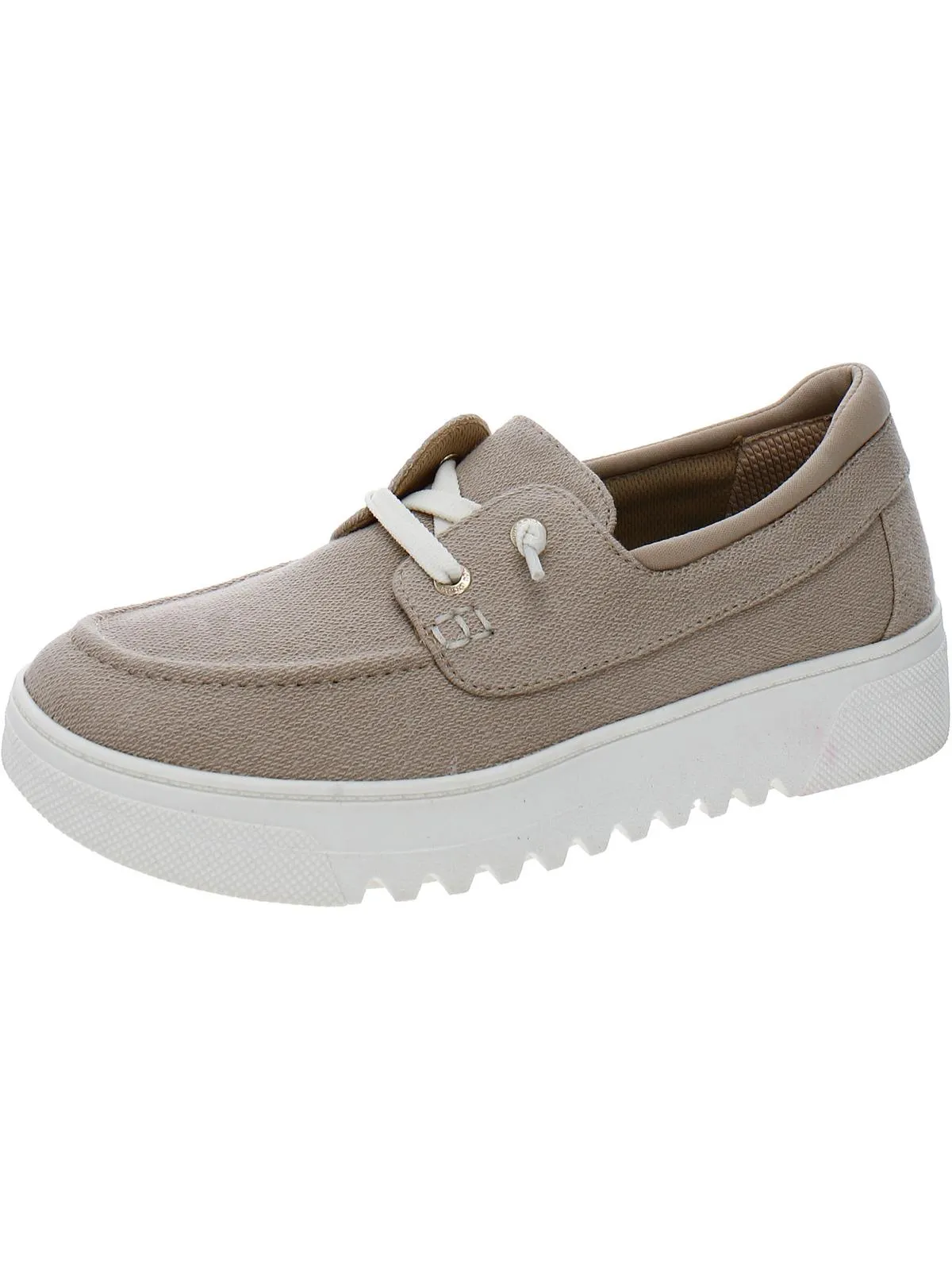 Reformation Get Onboard Womens Canvas Lifestyle Boat Shoes