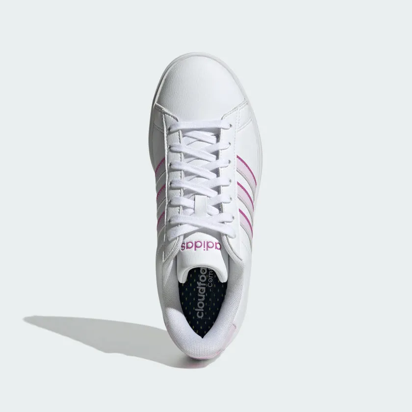Reformation Women's adidas Grand Court Cloudfoam Lifestyle Court Comfort Shoes
