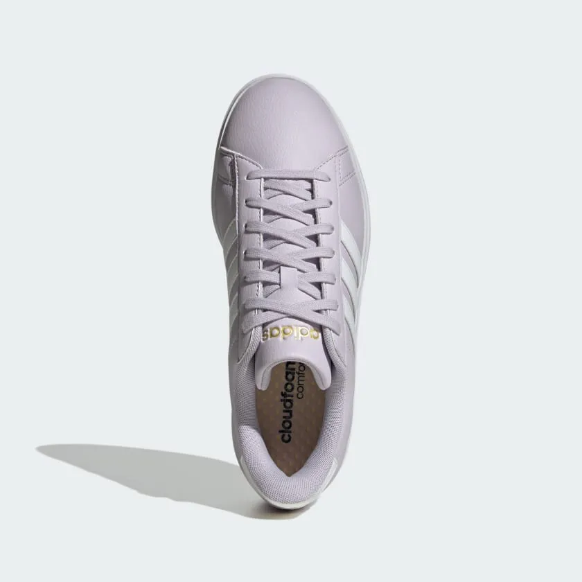 Reformation Women's adidas Grand Court Cloudfoam Lifestyle Court Comfort Shoes