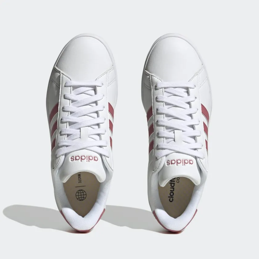 Reformation Women's adidas Grand Court Cloudfoam Lifestyle Court Comfort Shoes