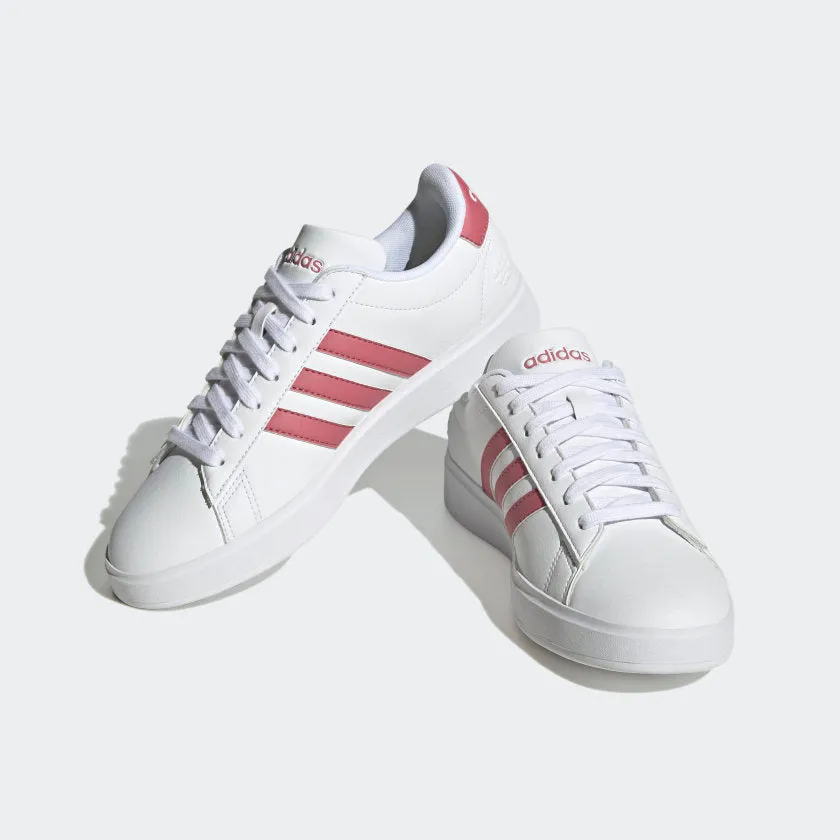 Reformation Women's adidas Grand Court Cloudfoam Lifestyle Court Comfort Shoes