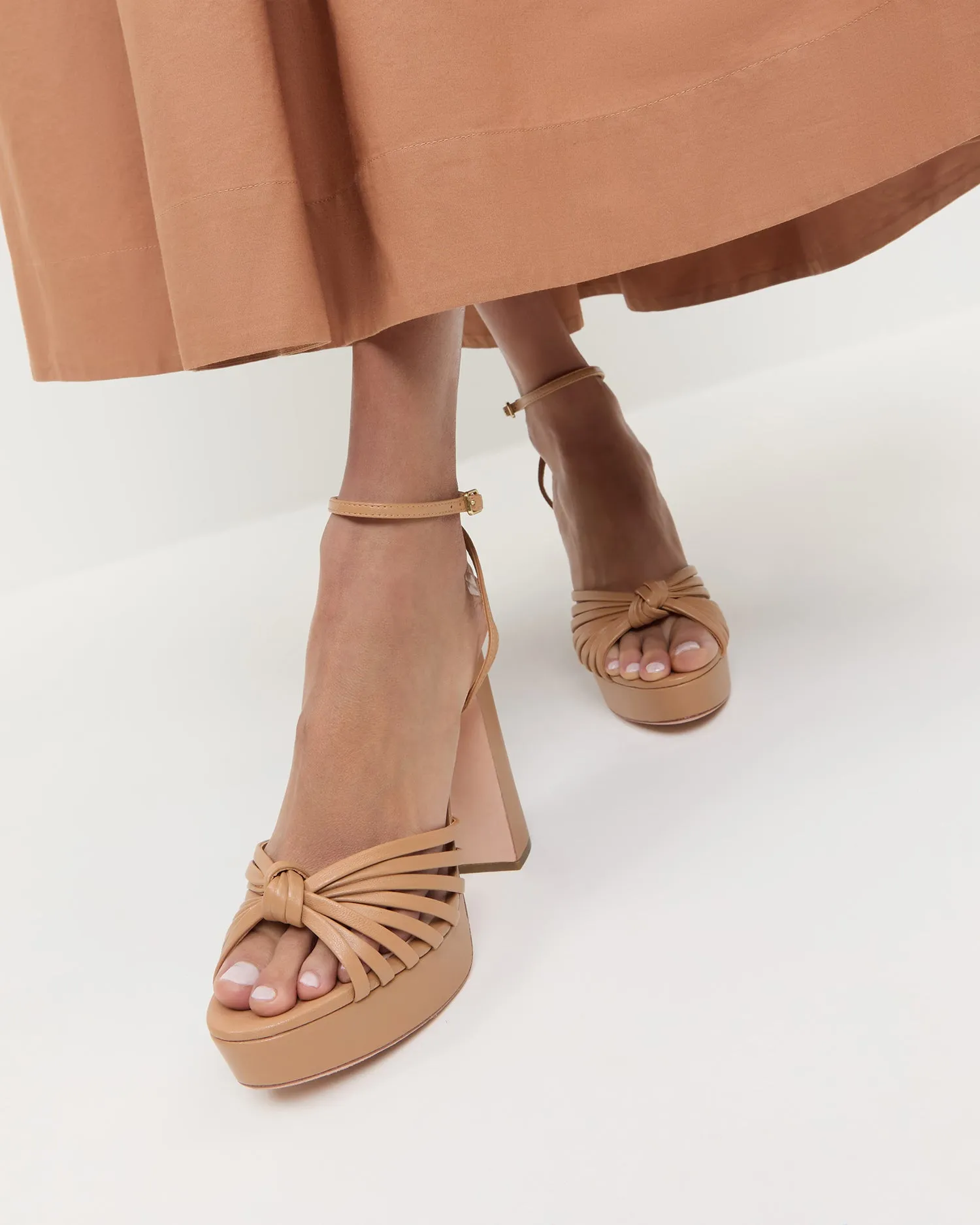 Rivka Dune Knot Platform Sandal -LOEFFLER RANDALL