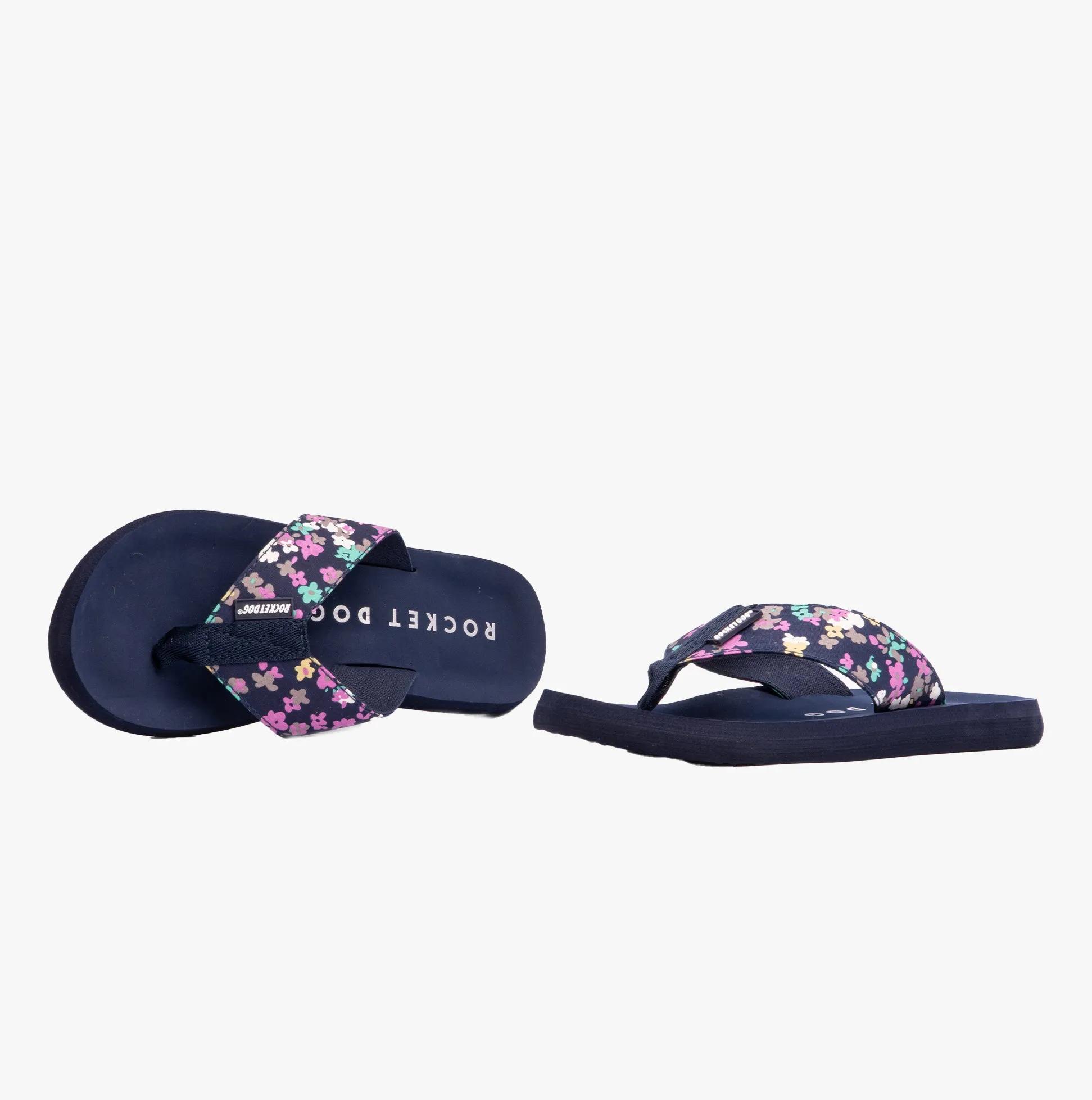 Rocket Dog ADIOS ANNIE Womens Toe Post Navy Multi
