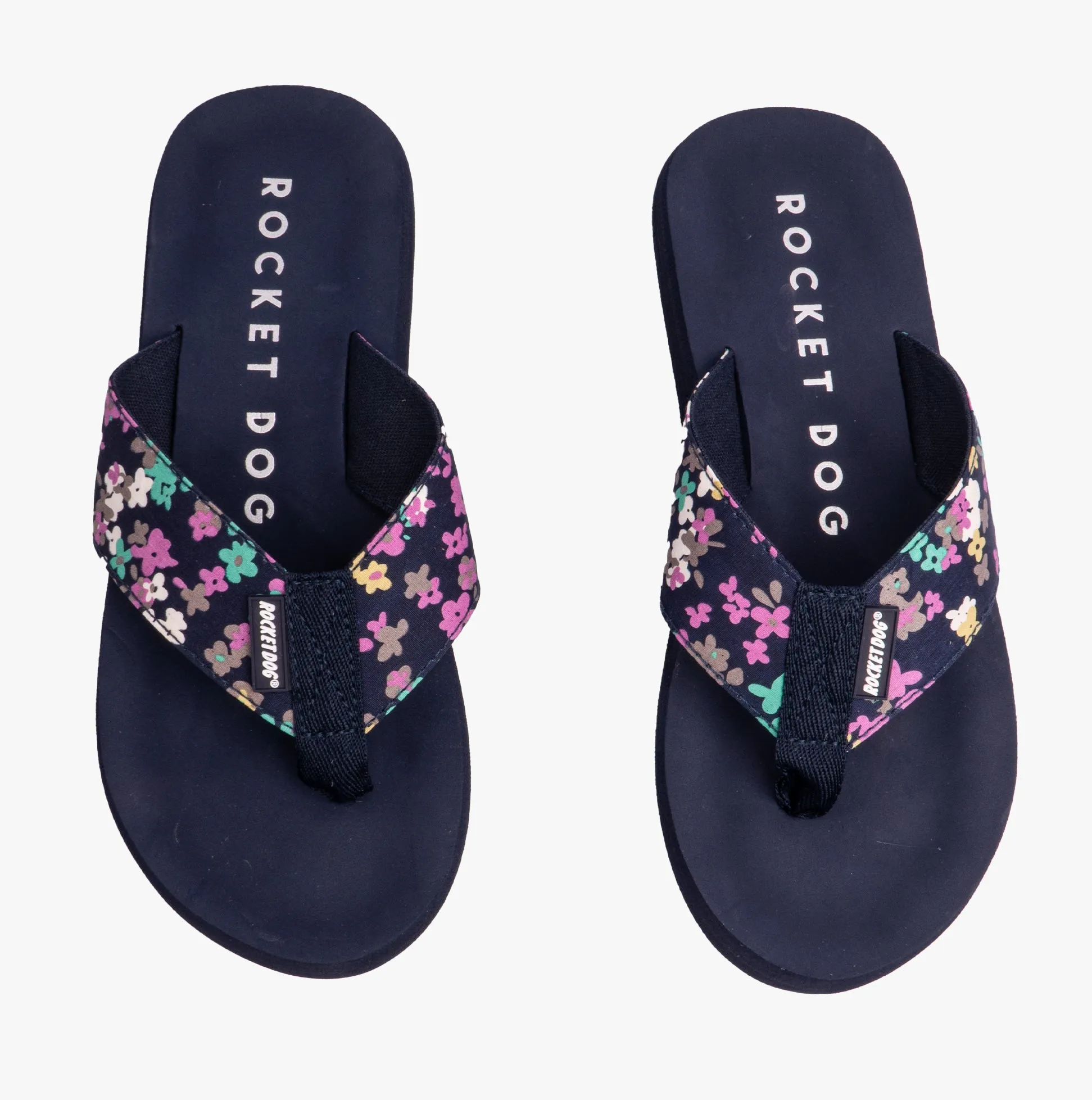 Rocket Dog ADIOS ANNIE Womens Toe Post Navy Multi