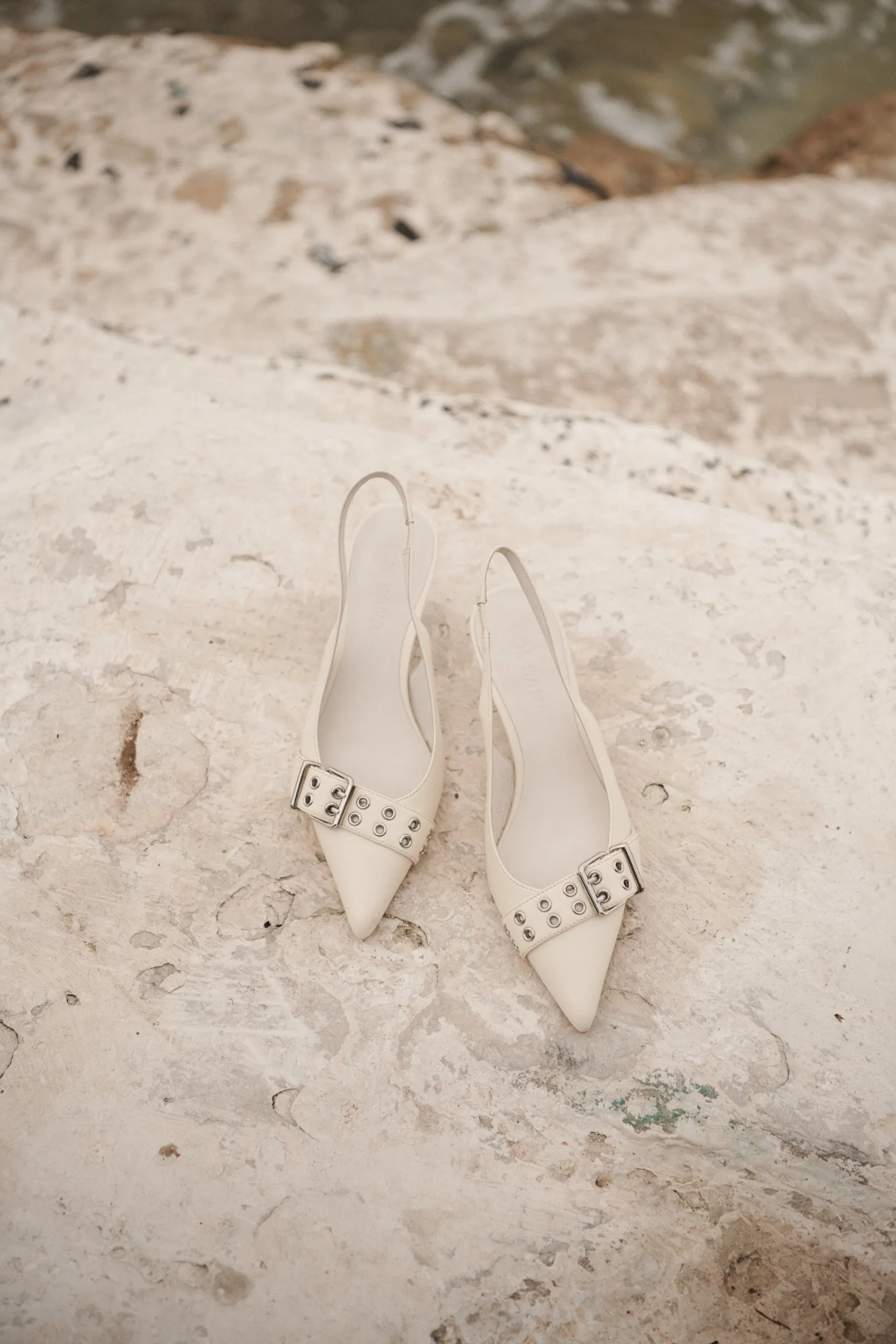 Sadelle Heel off White SOL SANA