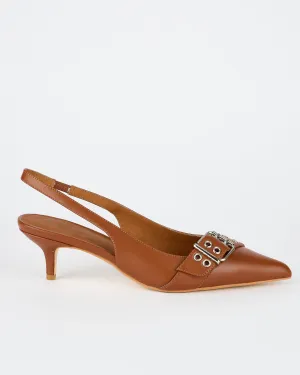 Sadelle Heel Toffee SOL SANA