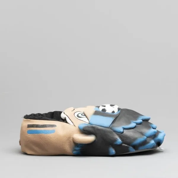 Shuperb IURY Mens Slippers Black/Blue