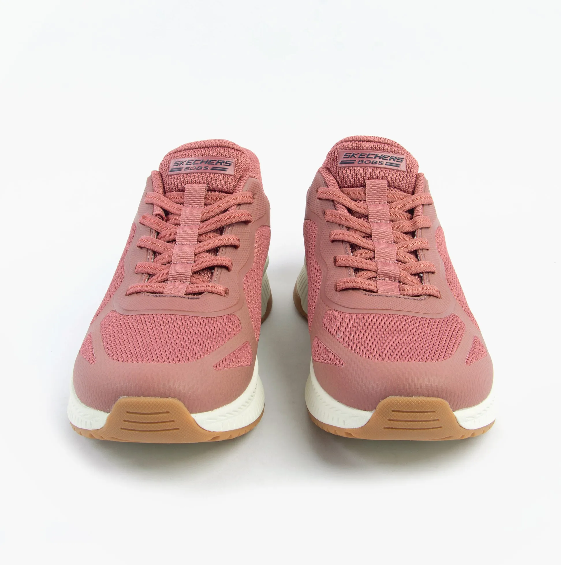 Skechers BOBS SQUAD 4 - STAPLE LOOK Womens Trainers Rose