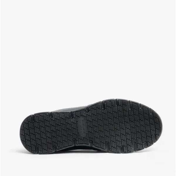 Skechers Work 77236EC/BLK NAMPA ANNOD Womens Slip On Trainers Black
