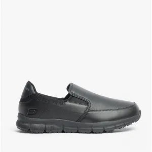 Skechers Work 77236EC/BLK NAMPA ANNOD Womens Slip On Trainers Black