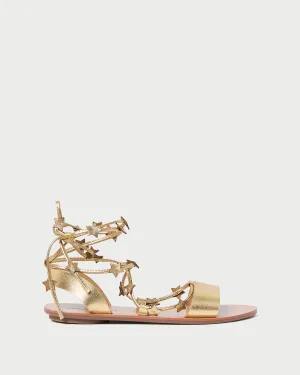 Starla Gold Wrap Sandal -LOEFFLER RANDALL