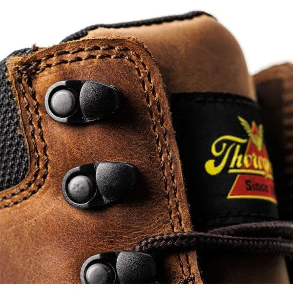 Thorogood Men's Jobsite 8" Safety Toe Waterproof 400G Work Boot -Horse- 804-4244