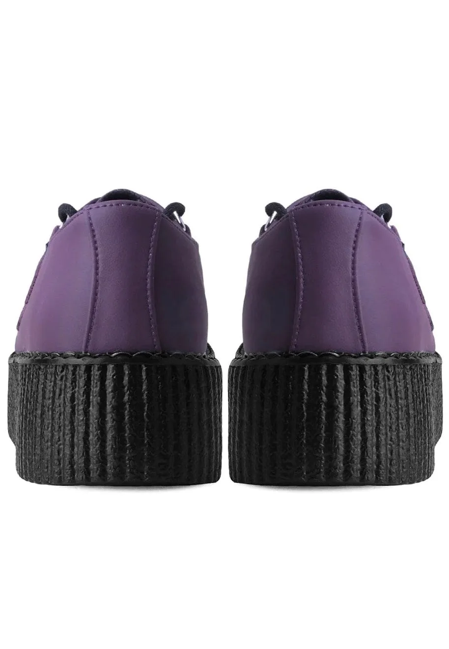 T.U.K. - Viva High Creeper Purple Vegan - Girl Shoes