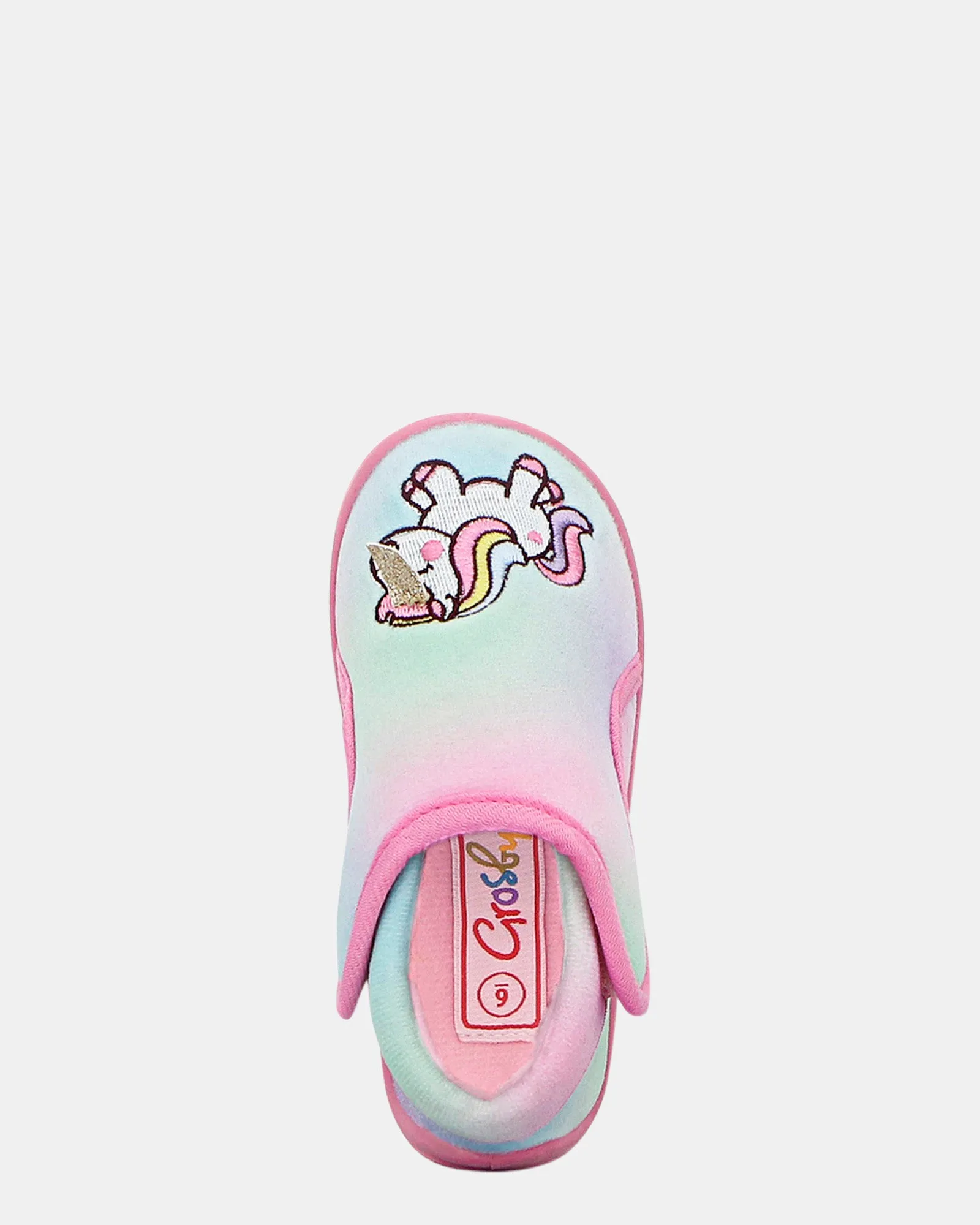Unicorn Slipper Rainbow