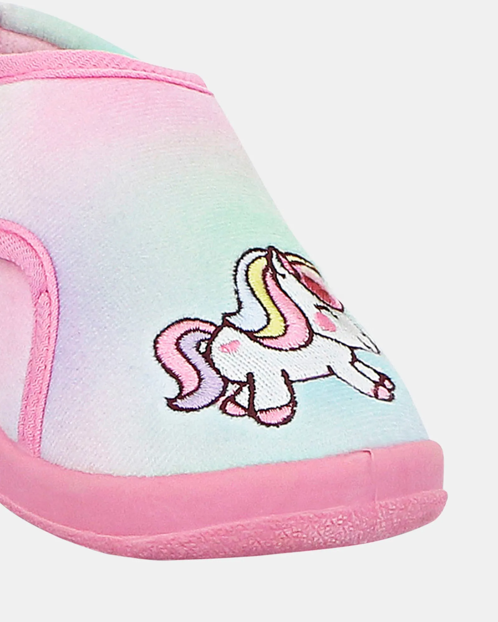 Unicorn Slipper Rainbow