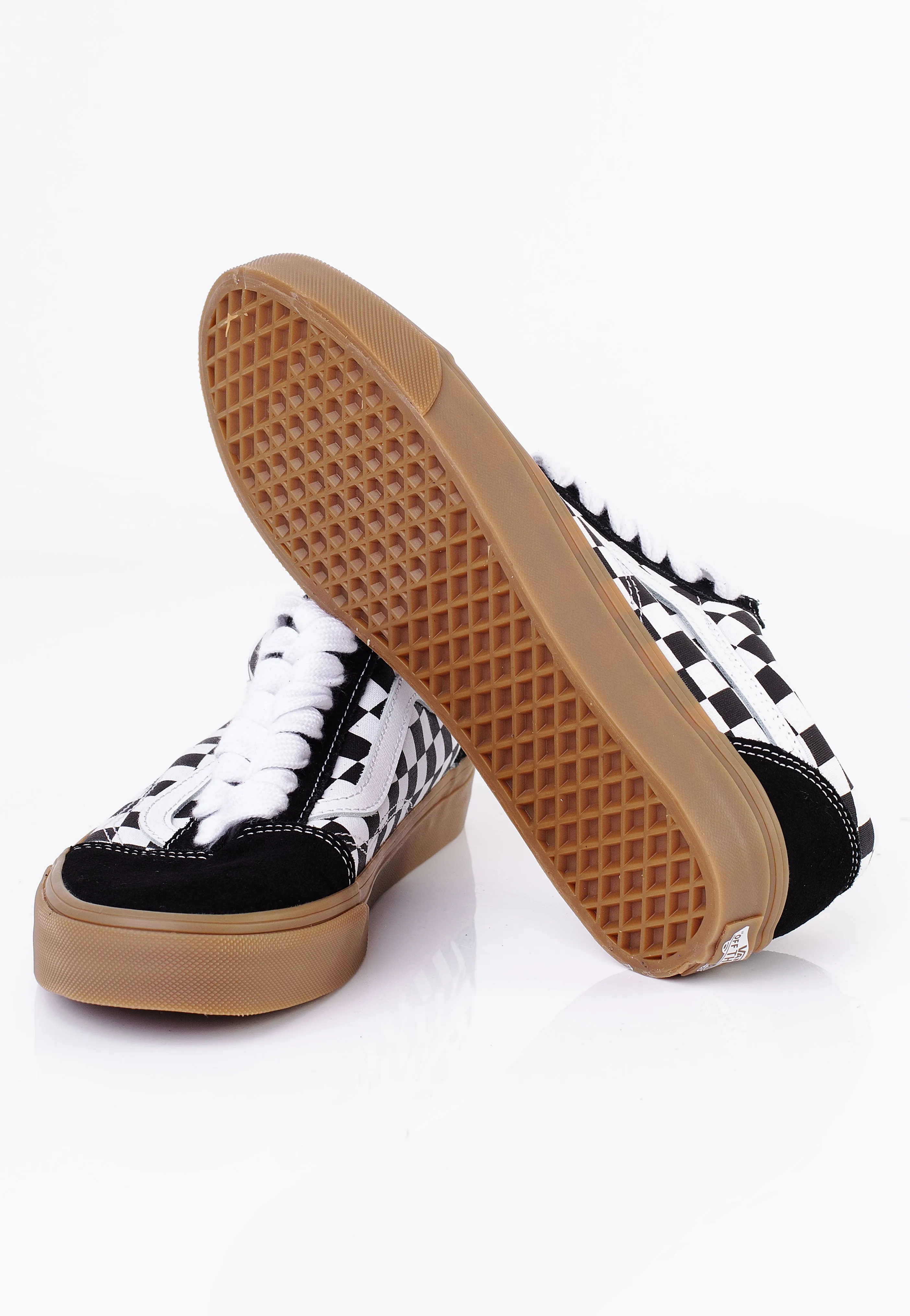 Vans - Old Skool Fat Lace Checker Black - Shoes