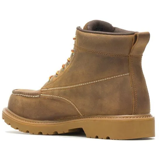Wolverine Men's Floorhand 6" Steel Toe Waterproof Work Boot -Tan- W221049