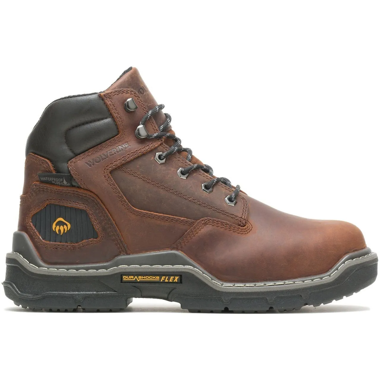 Wolverine Men's Raider Durashocks 6" C-Max Toe Waterproof 400G Work Boot W211107