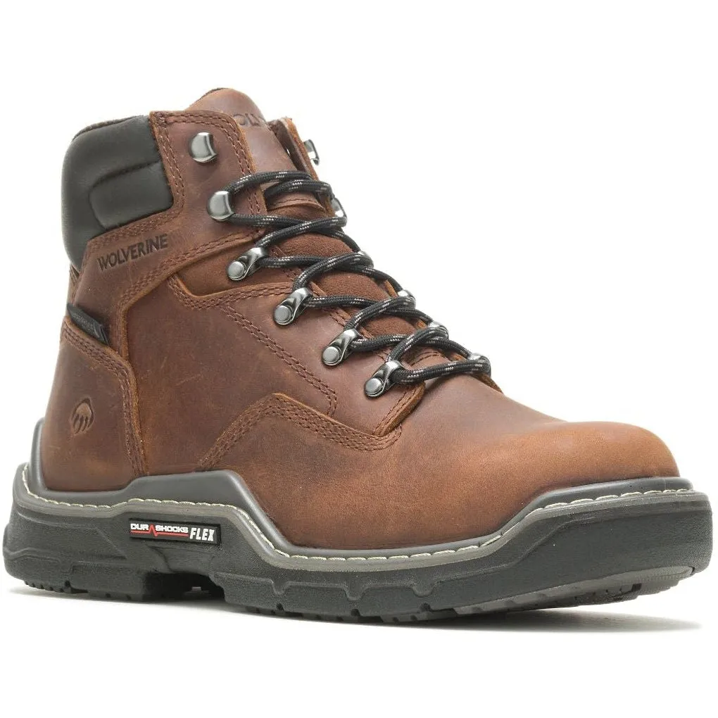 Wolverine Men's Raider Durashocks 6" CM Composite Toe Waterproof Work Boot- W211128