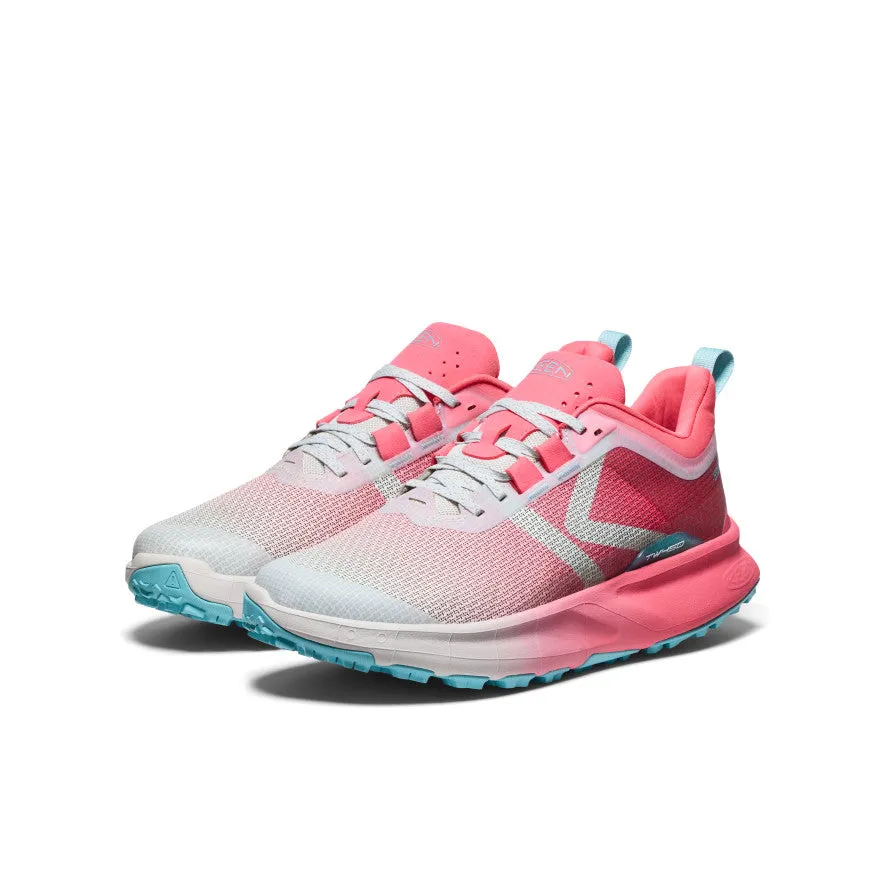 Women's 450 Dirt Waterproof Hiking Shoe  |  Rouge Red/Star White KEEN