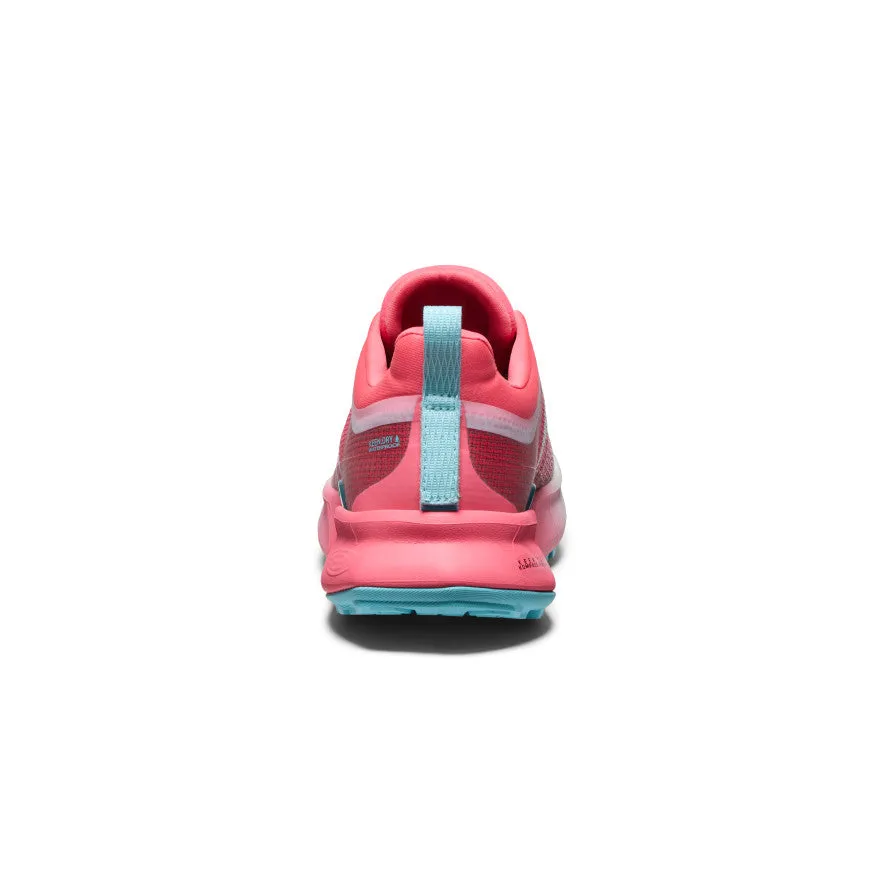 Women's 450 Dirt Waterproof Hiking Shoe  |  Rouge Red/Star White KEEN
