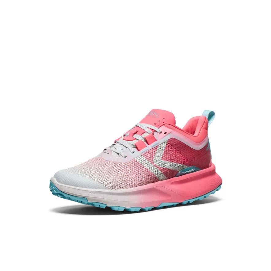 Women's 450 Dirt Waterproof Hiking Shoe  |  Rouge Red/Star White KEEN