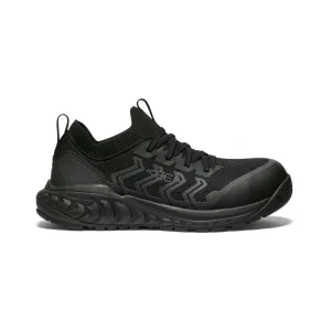 Women's Arvada Shift Work Sneaker (Carbon Toe)  |  Black/Magnet KEEN