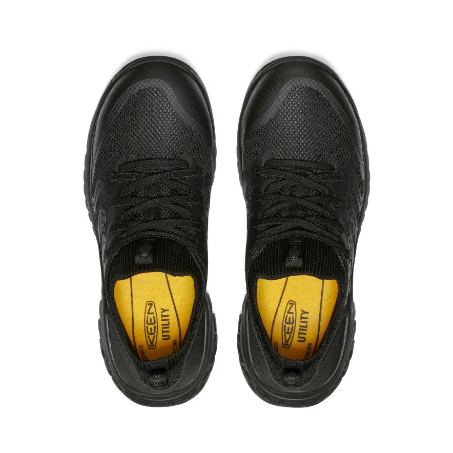 Women's Arvada Shift Work Sneaker (Carbon Toe)  |  Black/Magnet KEEN