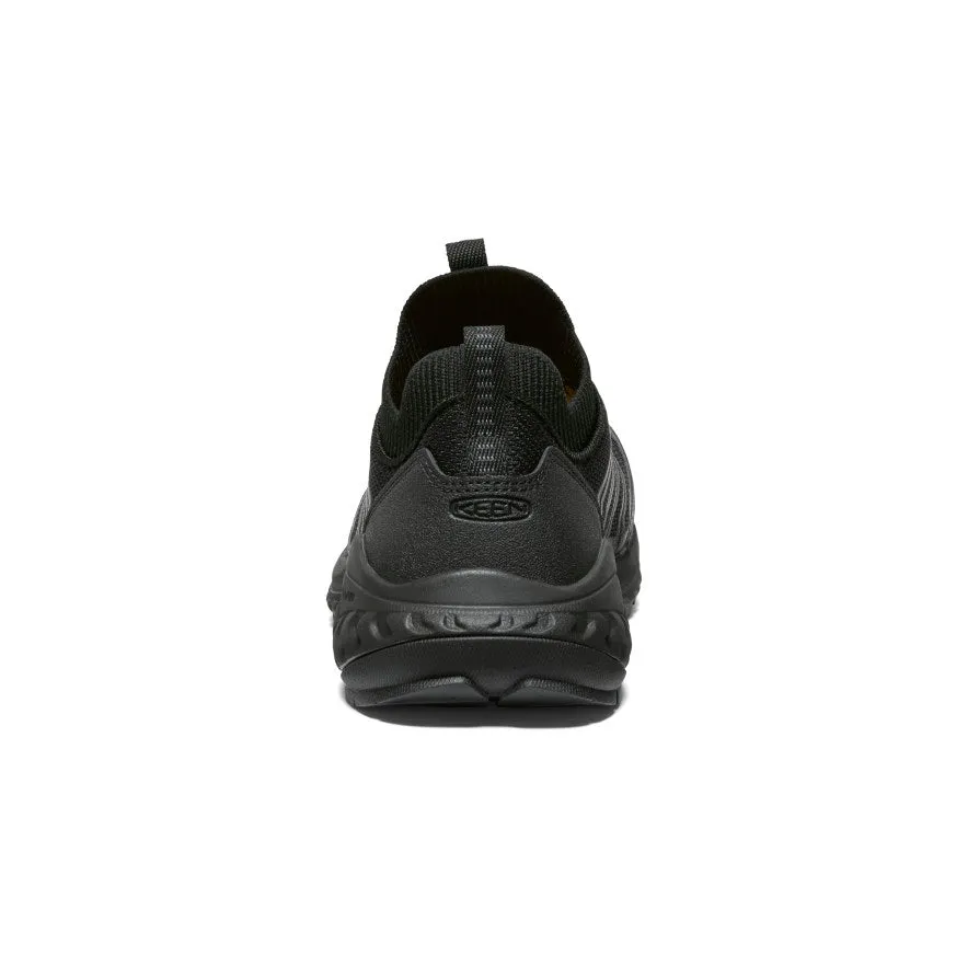 Women's Arvada Shift Work Sneaker (Carbon Toe)  |  Black/Magnet KEEN