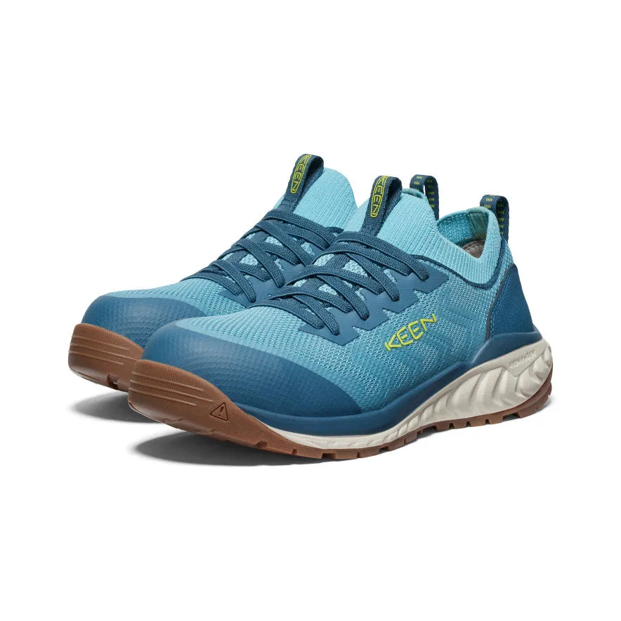 Women's Arvada Shift Work Sneaker (Carbon Toe)  |  Reef Waters/Legion Blue KEEN