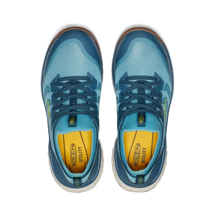 Women's Arvada Shift Work Sneaker (Carbon Toe)  |  Reef Waters/Legion Blue KEEN