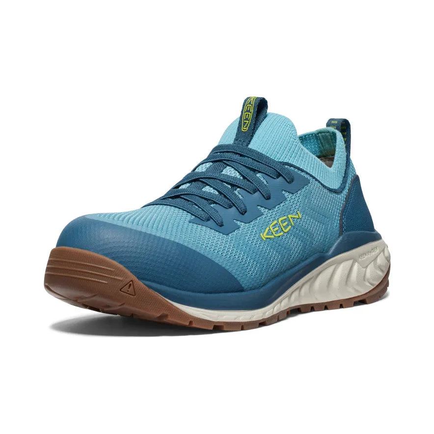 Women's Arvada Shift Work Sneaker (Carbon Toe)  |  Reef Waters/Legion Blue KEEN