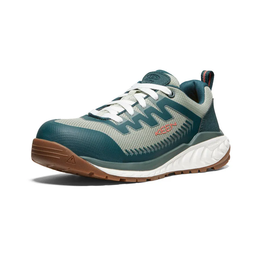 Women's Arvada Work Sneaker (Carbon Toe)  |  Sea Moss/Desert Sage KEEN