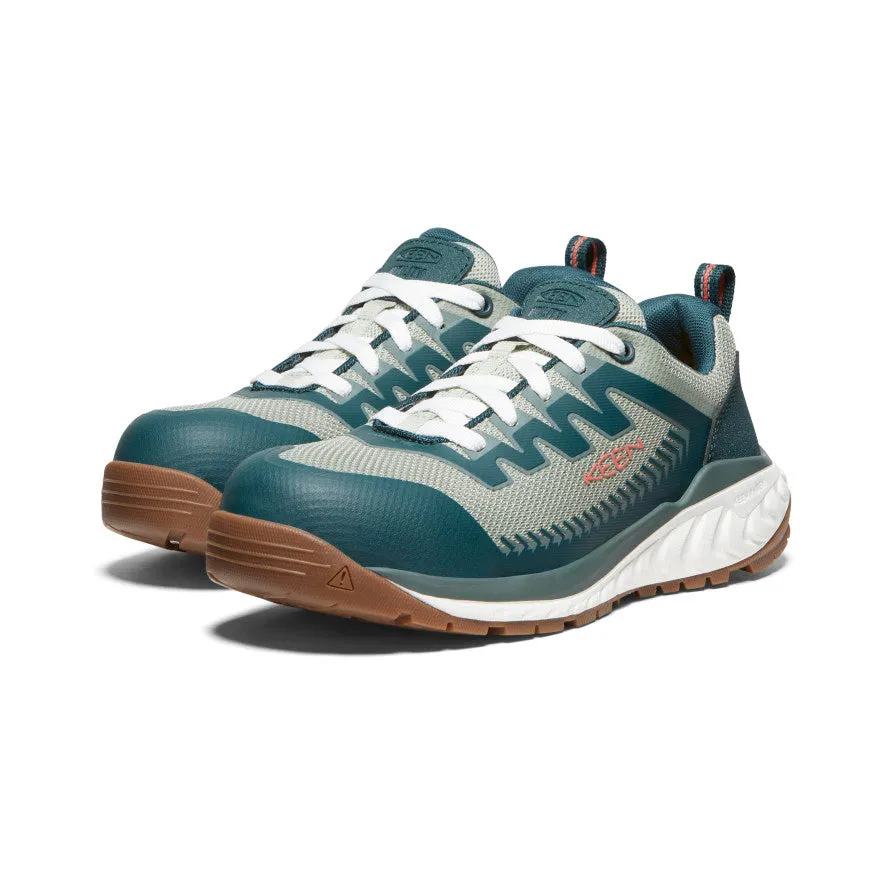 Women's Arvada Work Sneaker (Carbon Toe)  |  Sea Moss/Desert Sage KEEN