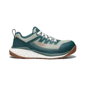 Women's Arvada Work Sneaker (Carbon Toe)  |  Sea Moss/Desert Sage KEEN