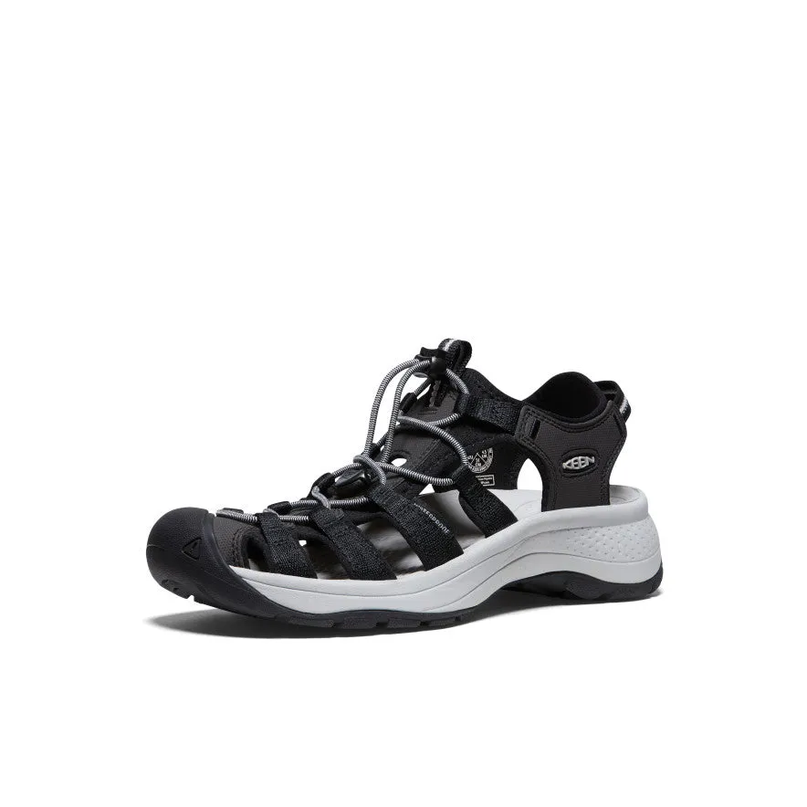 Women's Astoria West Sandal  |  Black/Grey KEEN