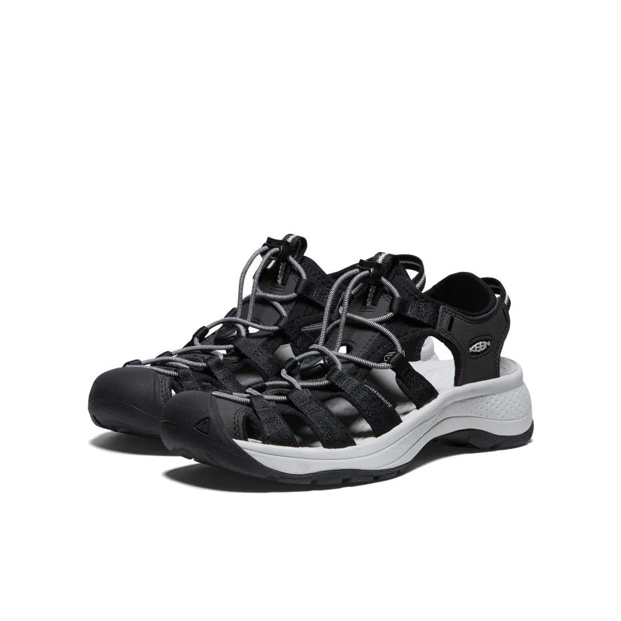 Women's Astoria West Sandal  |  Black/Grey KEEN