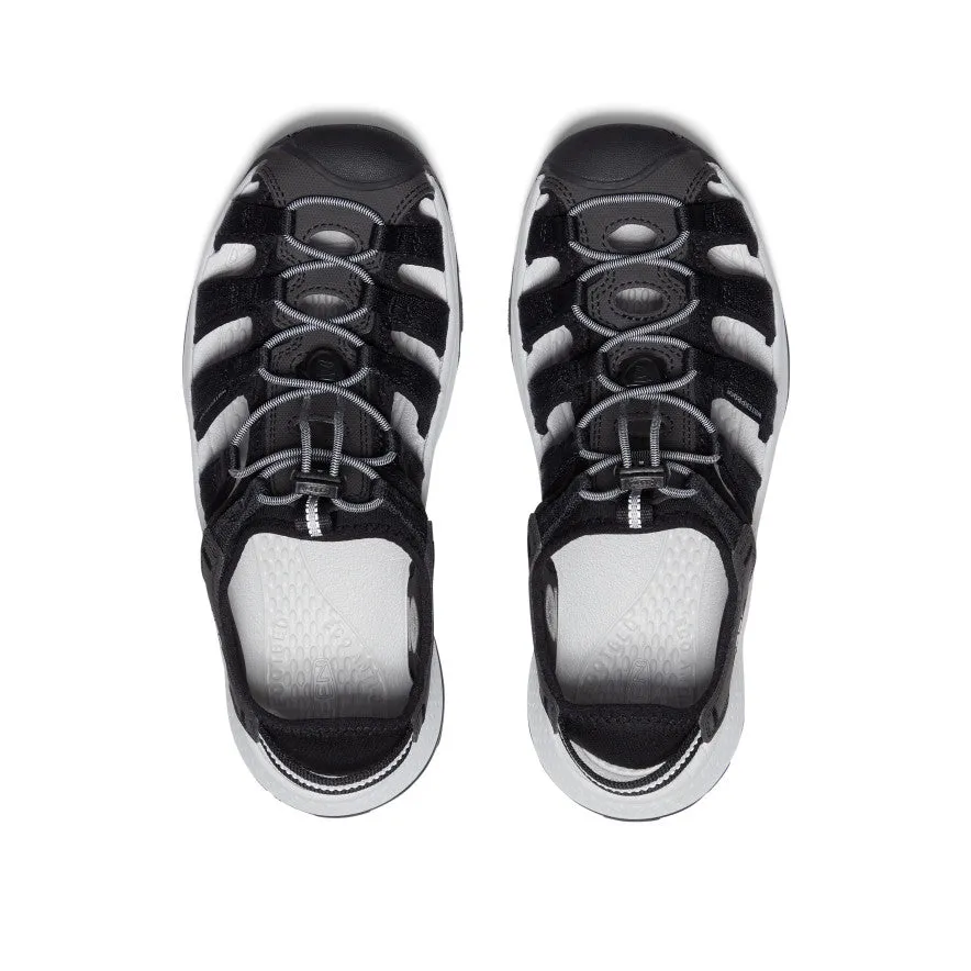 Women's Astoria West Sandal  |  Black/Grey KEEN