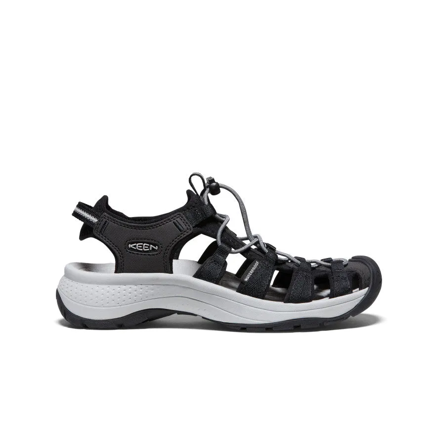 Women's Astoria West Sandal  |  Black/Grey KEEN