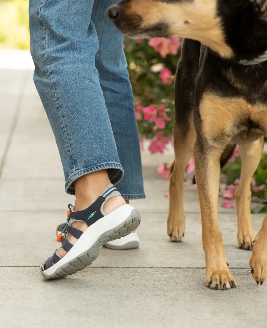 Women's Astoria West Sandal  |  Black/Grey KEEN