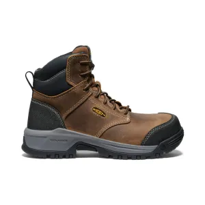 Women's Evanston 6" ESD Boot (Carbon Toe)  |  Bison/Black KEEN