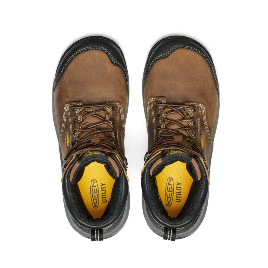 Women's Evanston 6" Waterproof Boot (Carbon Toe)  |  Bison/Black KEEN